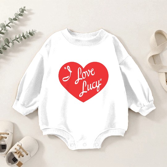 I Love Lucy Baby Romper Sweatshirts