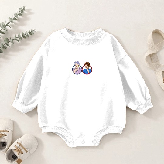 Dorothy in the street blanche in the sheet Baby Romper Sweatshirts