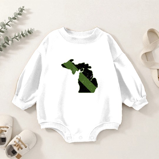 Game Warden CBP Michigan Border Patrol Park Ranger Baby Romper Sweatshirts