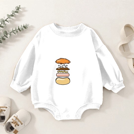 the world famous cincinnati cheese coney chef Baby Romper Sweatshirts
