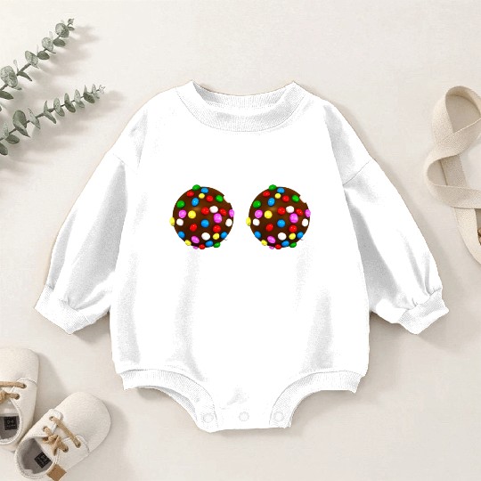 candy crush Baby Romper Sweatshirts