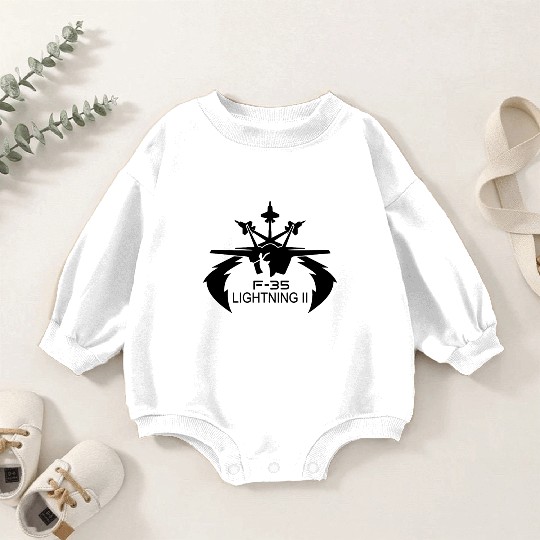 F 35 Lightning II Baby Romper Sweatshirts