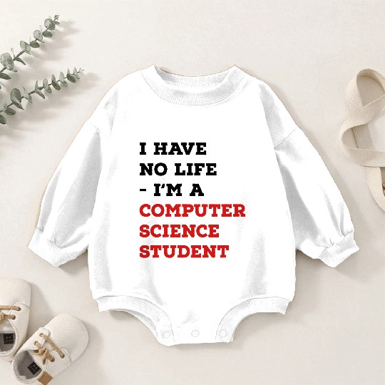 computer science student Baby Romper Sweatshirts