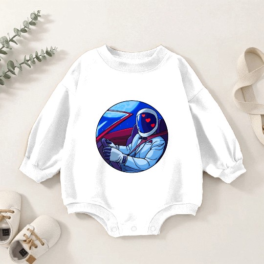 SpaceX Tesla Starman Baby Romper Sweatshirts
