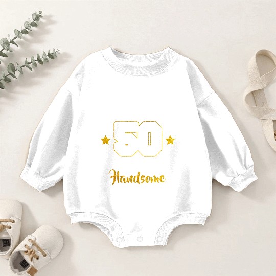 50th Birthday Gift Dad Grandpa 50th Birthday Baby Romper Sweatshirts