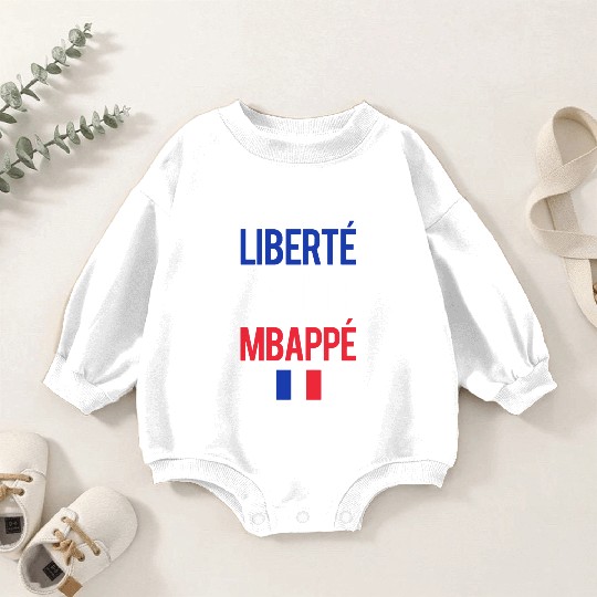 Liberte E galite Mbappe France Baby Romper Sweatshirts