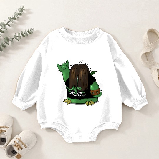 Metal Cthulhoo Baby Romper Sweatshirts