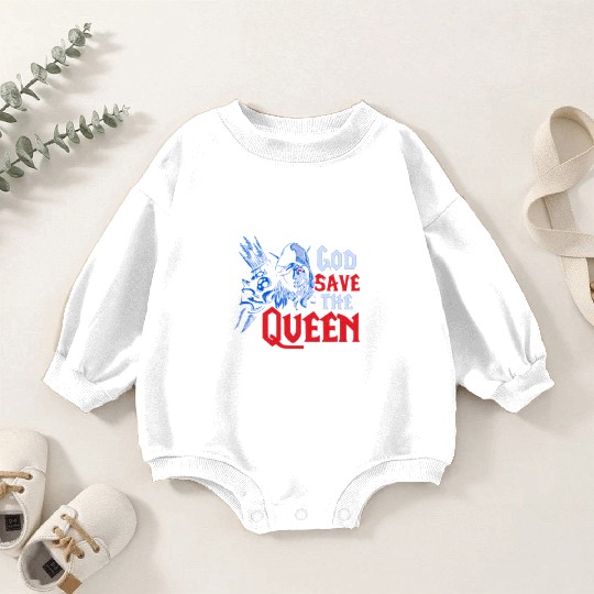 World of Warcraft Sylvanas Windrunner God Save The Baby Romper Sweatshirts