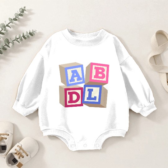 AB DL ageplay ABDL adult baby diaper baby Baby Romper Sweatshirts