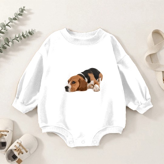 beagle dog Baby Romper Sweatshirts
