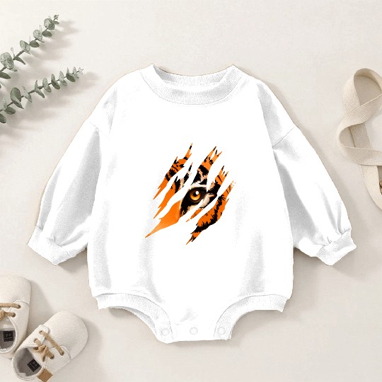 Tiger Eye Baby Romper Sweatshirts