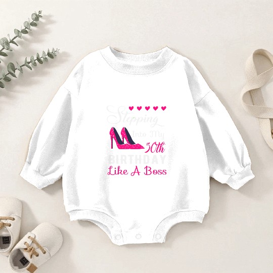 50th birthday Baby Romper Sweatshirts