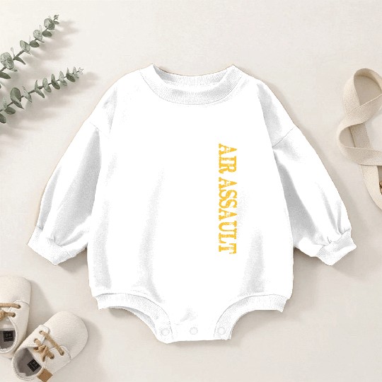 Distressed US Army Air Assault Baby Romper Sweatshirts
