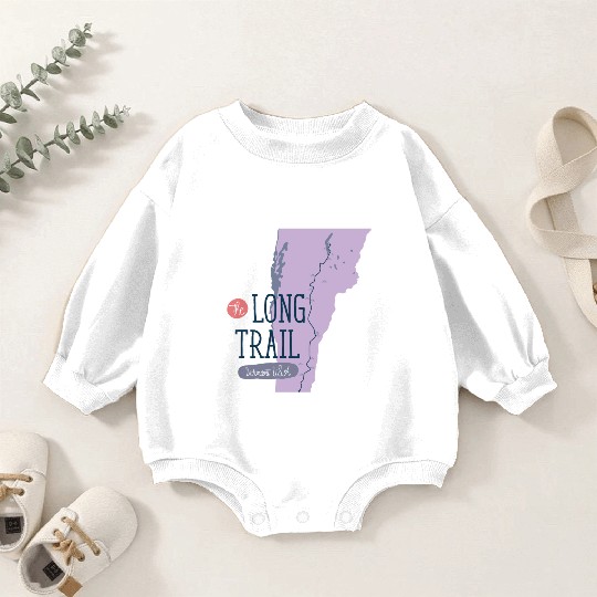Long Trail - Vermont, USA Baby Romper Sweatshirts