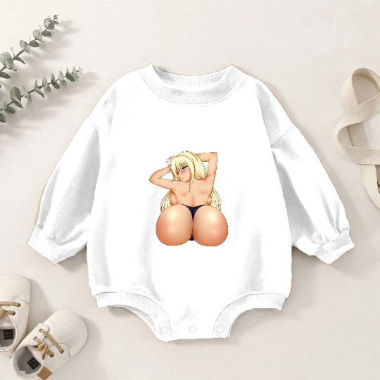 hen Manga Anime Waifu japanese sexy Girl Ahegao Baby Romper Sweatshirts