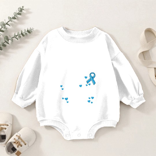Prostate Cancer Awareness In This Family No One Baby Romper Sweatshirts