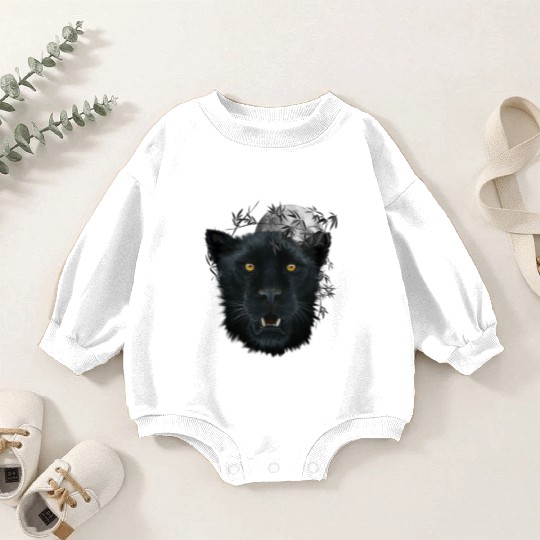 Black Panther Spirit The Face Of Power, Protection Baby Romper Sweatshirts