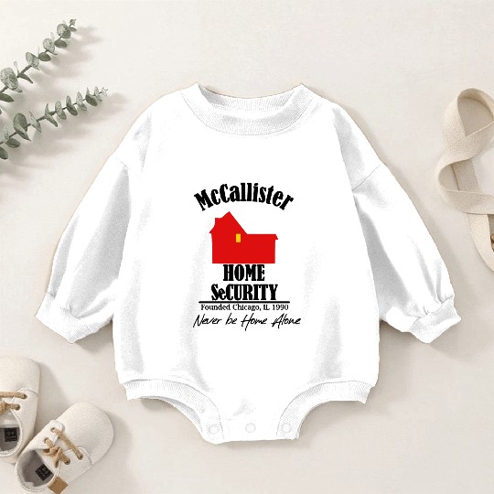 McCallister Home Security - Home Alone Gift Baby Romper Sweatshirts