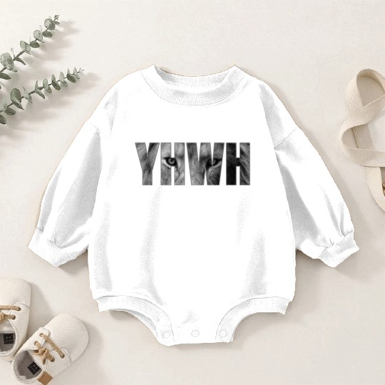 YHWH Yahweh God Lion Gift Baby Romper Sweatshirts