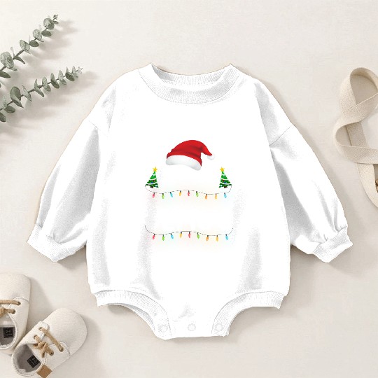Funny Santa Nana Claus Christmas Family Matching Baby Romper Sweatshirts