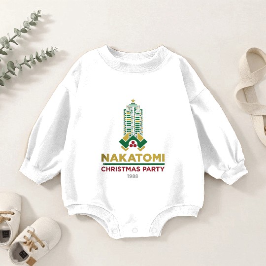 Die Hard Nakatomi Christmas Party 1988 Baby Romper Sweatshirts