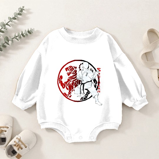 Shotokan Karate Shuto Uke - Martial Arts Design Baby Romper Sweatshirts