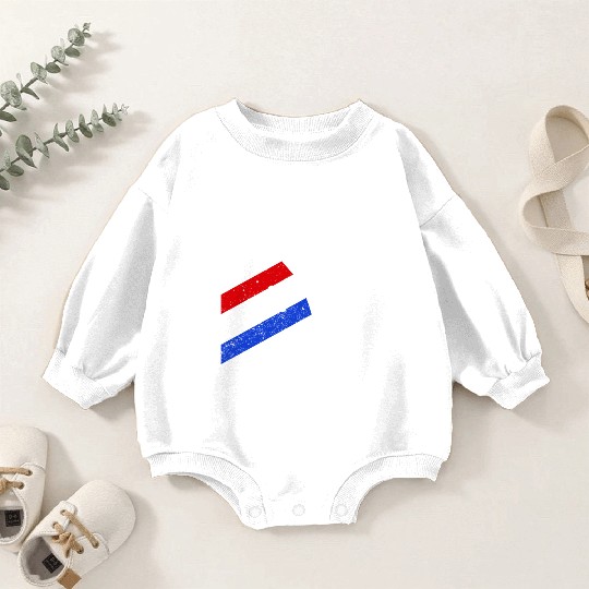 F-4 Phantom Vintage USA Contrails Red White Blue Baby Romper Sweatshirts