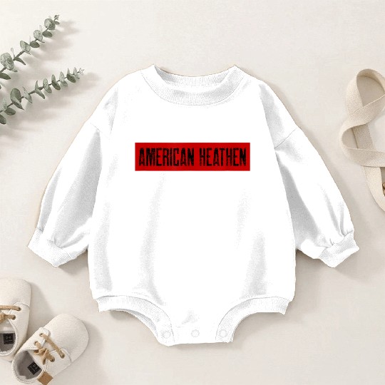 American Heathen Baby Romper Sweatshirts