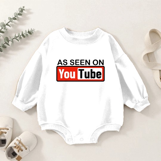 AS SEEN ON YouTube Baby Romper Sweatshirts