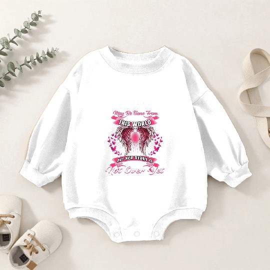 Angel Mommy Angel Wings Apparel Rest in Peace Mom Baby Romper Sweatshirts