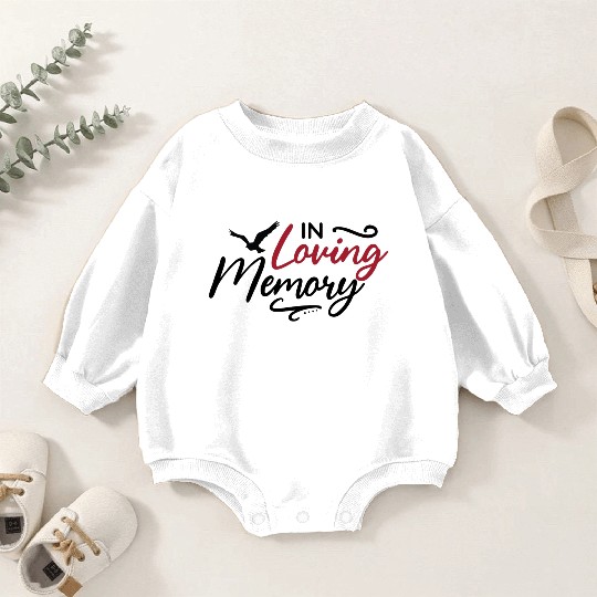 In Loving Memory - Memorial Day Baby Romper Sweatshirts