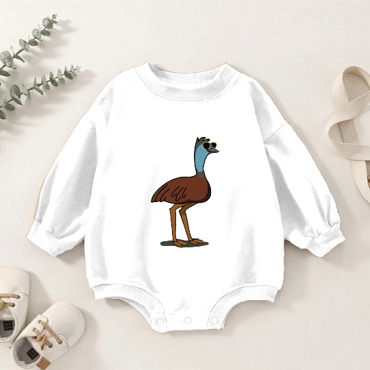 Emily the Emu Baby Romper Sweatshirts