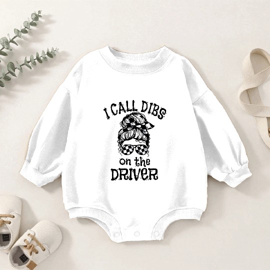 Race Wife Racing Stock Car Dirt Track Racing Dibs Baby Romper Sweatshirts