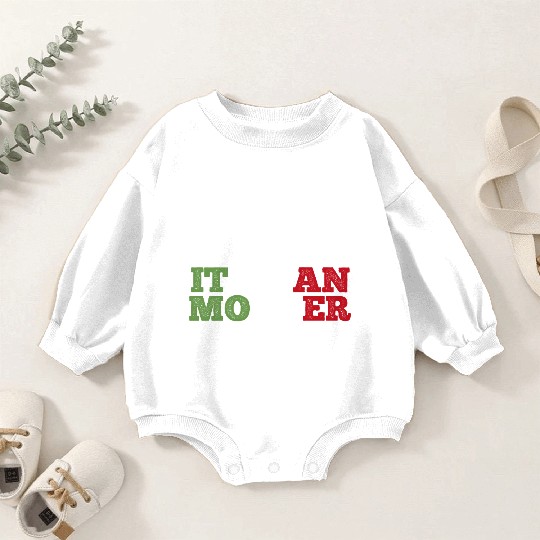 Italian Flag Italy Italian Baby Romper Sweatshirts