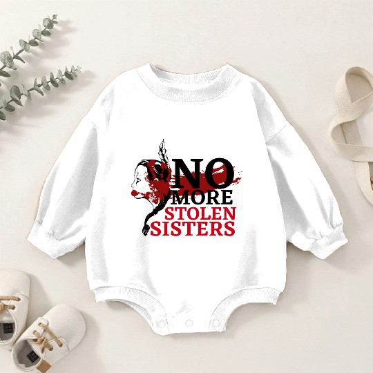 No MS Sisters/MMIW Girl Native American Baby Romper Sweatshirts