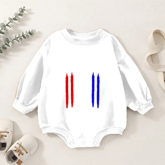V-22 Osprey Helicopter Red White Blue Contrails Baby Romper Sweatshirts