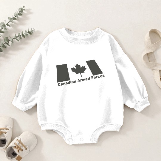 Canadian Armed Forces Army Military Baby Romper Sweatshirts