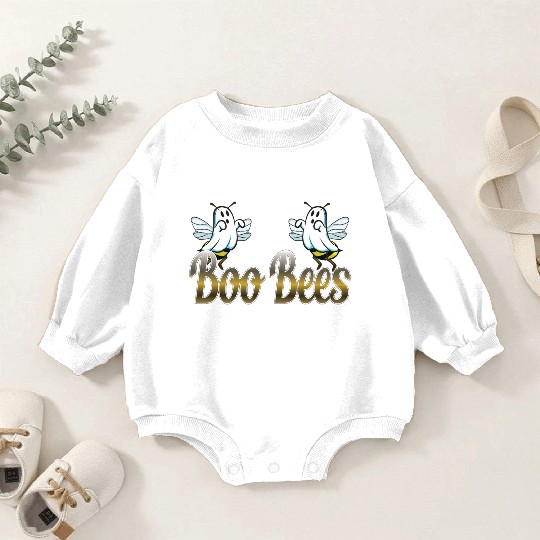 Boo Bees funny ambiguous gift Baby Romper Sweatshirts