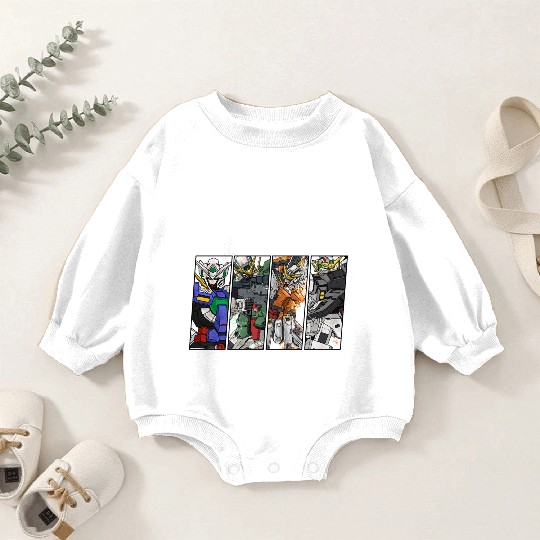 GUNDAM 00 Celestial Being Baby Romper Sweatshirts