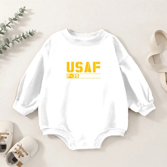 F 35 Lightning II Baby Romper Sweatshirts