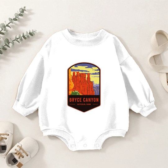 Bryce Canyon National Park Baby Romper Sweatshirts