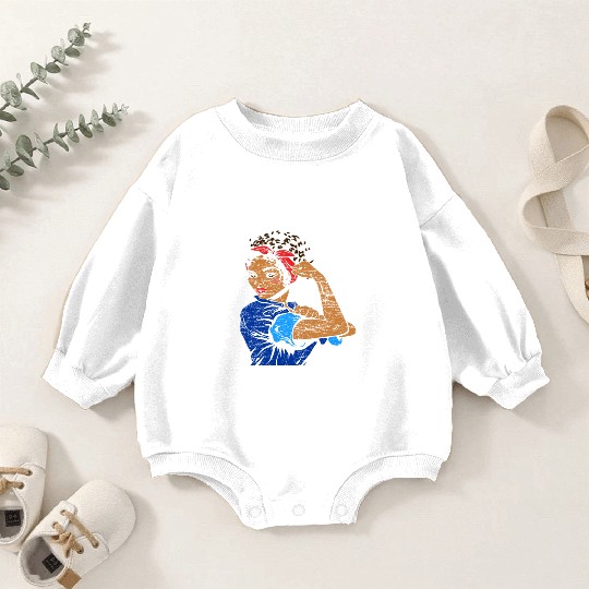 Haiti Girl Caribbean Baby Romper Sweatshirts