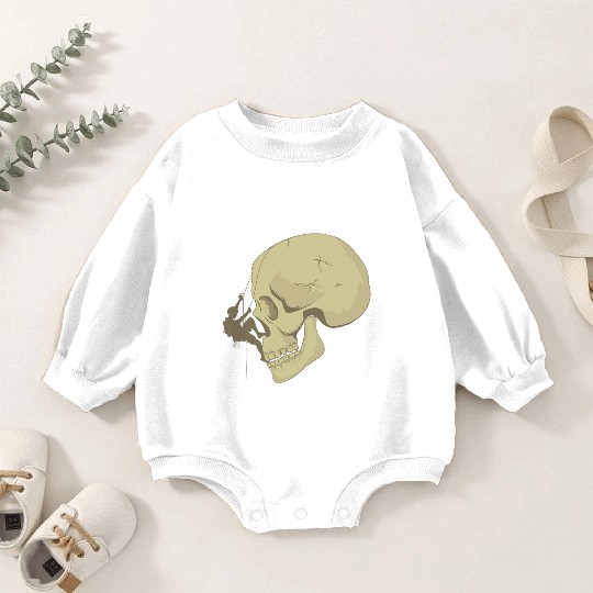 Skull Bouldering Baby Romper Sweatshirts