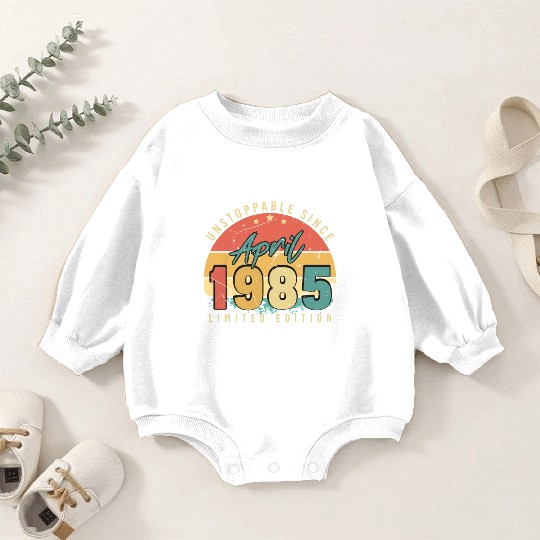 April 1985 Limited Baby Romper Sweatshirts