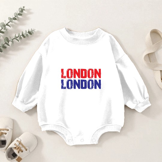 London Baby Romper Sweatshirts