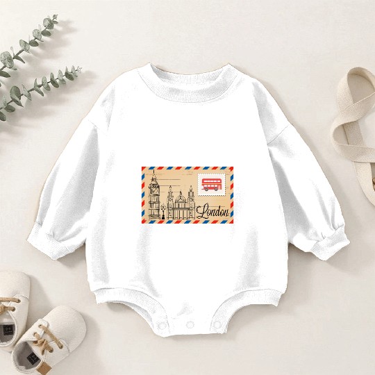 London Baby Romper Sweatshirts