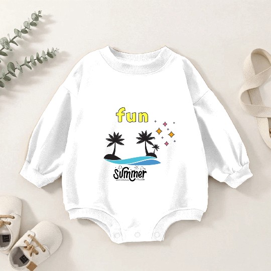 fun summer Baby Romper Sweatshirts