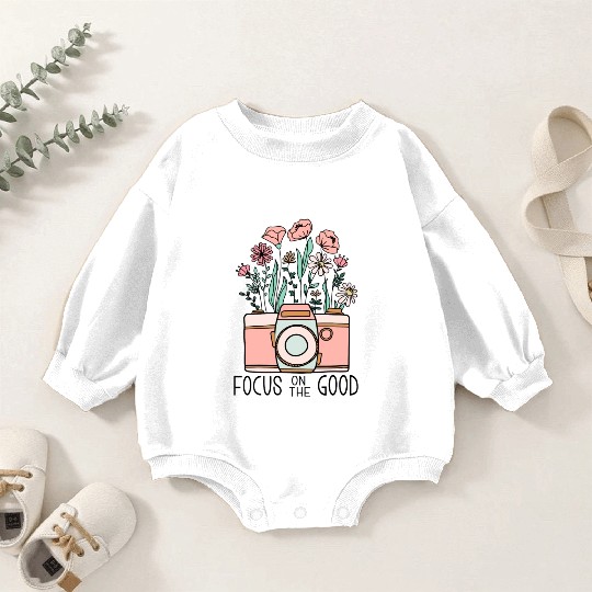 Vintage Wildflowers Sublimation Baby Romper Sweatshirts
