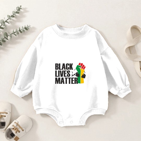 Juneteenth Day 1865, Black Lives Matter Baby Romper Sweatshirts