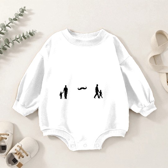 The walking dad - Special Gift For fathers Baby Romper Sweatshirts